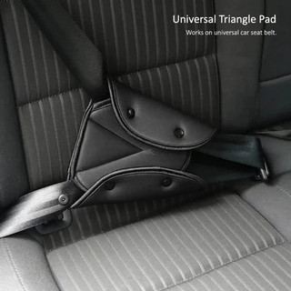 Suporte Posicionador Ajustador Cinto Segurança Infantil Para Conforto Viagens Carro
