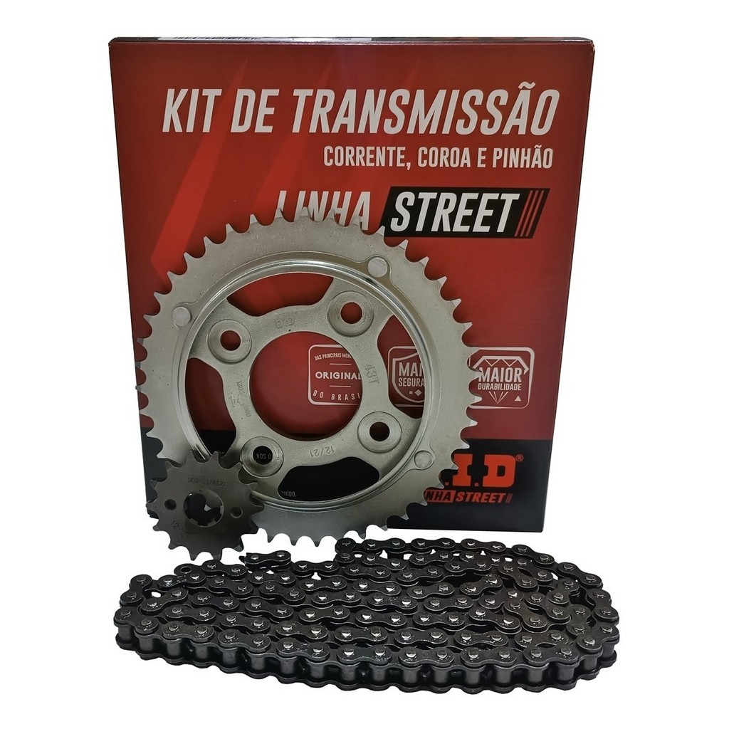 Kit Relação Transmissão Did Fan 125 2009 A 2013 Sem Retentor em Oferta na Shopee