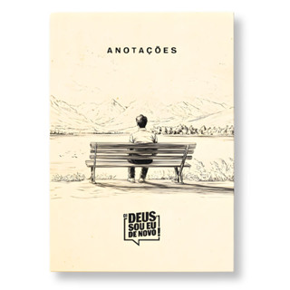 Caderno de Anotações | Oi Deus, Sou Eu De Novo | Deive Leonardo | Capa Dura em Oferta na Shopee