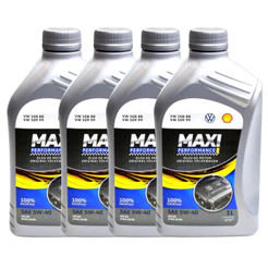 Kit 4 Litros Óleo Motor 5w40 508 88 Genuíno Volkswagen Shell Maxy Performance Gs55553r2bra