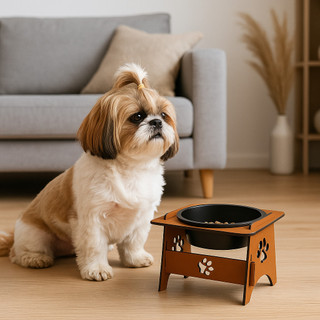 Comedouro Bebedouro Pet Suspenso Pote Cães e Gatos Elevado