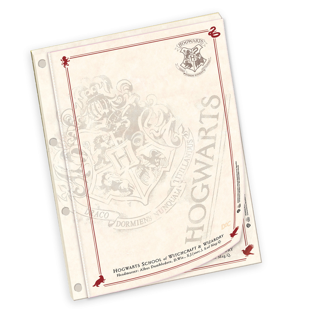 Bloco Papel de Carta 48 Folhas Harry Potter DAC em Oferta na Shopee