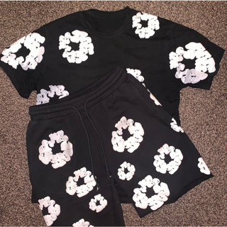 Kit Conjunto Masculino Gringo Hype | Camiseta + Short Floral Minimalista Verão 2026 em Oferta na Shopee