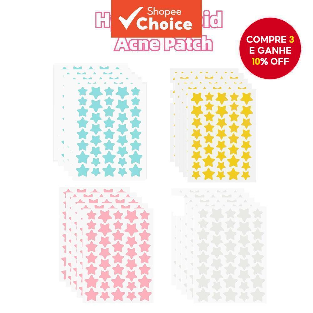 40pcs Adesivos Para Acne, Patch Hidrocoloidal Para Cobrir Espinhas E Imperfeições, Cuidados Com A Pele