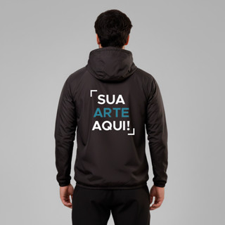 Jaqueta Corta Vento Capuz Impermeável Equipe Personalizada em Oferta na Shopee