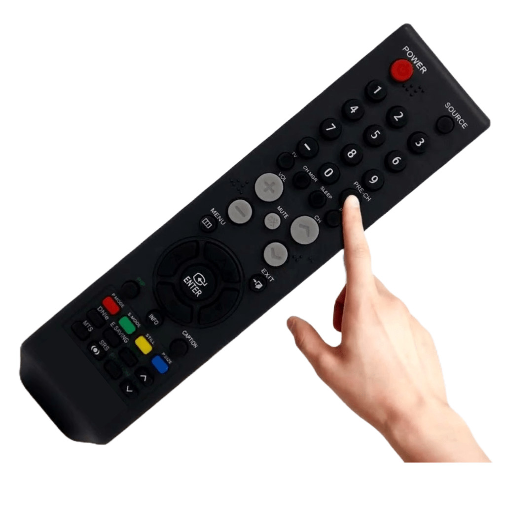 Controle remoto compatível com tv samsung lcd/plasma 7567