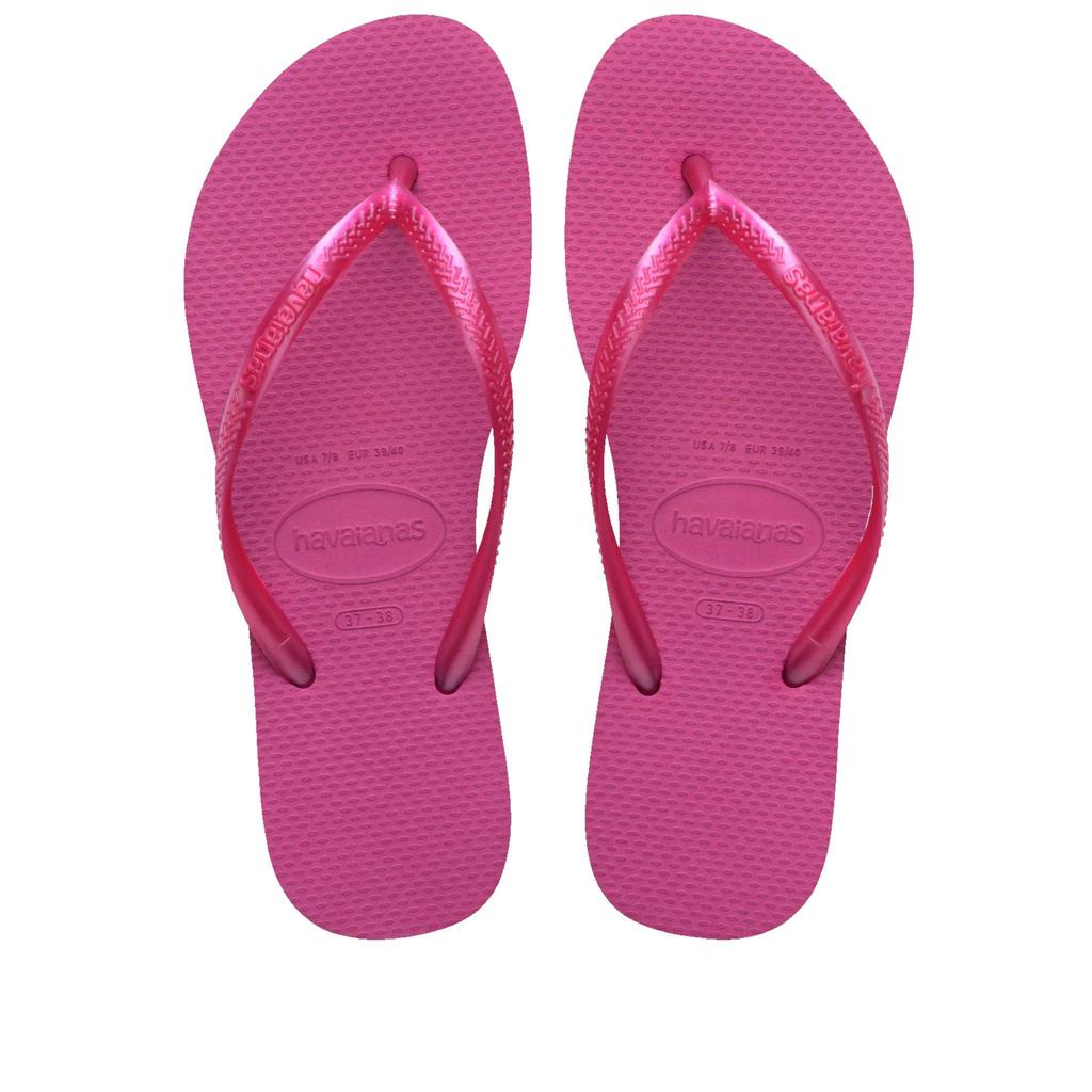 Chinelo Feminino Havaianas Slim Rosa/Gum
