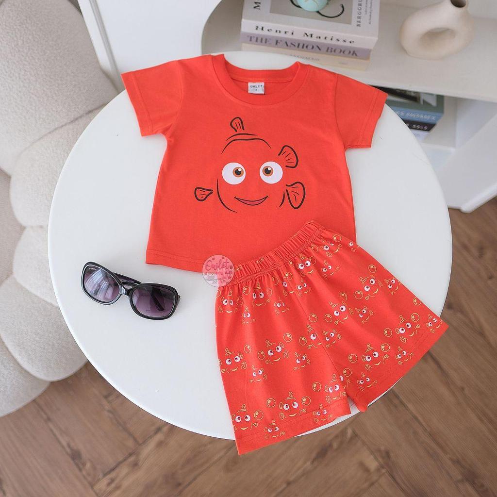OWLET-Ternos Para Meninos Infantis Com Fotos Motivos De Desenhos Animados De 1 A 7 Anos