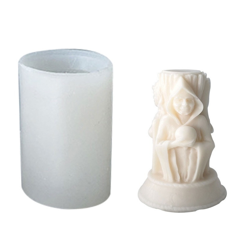YU 3D Três Deusas Em Forma De Moldes De Sabão Molde De Silicone DIY Mão Fazendo Material Ferramentas De Fabricação Manua