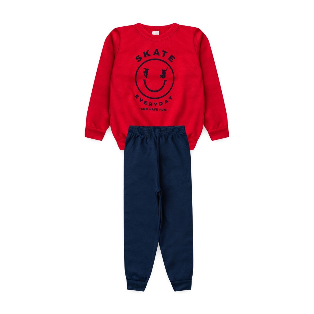 Conjunto Masculino Infantil Estilo De Skatista