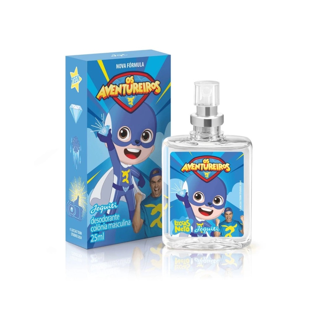 Os Aventureiros Luccas Neto Masculina Desodorante Colônia 25ml - Jequiti