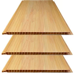 Kit 60m² Forro de PVC Plus 8MMX20CMX3M Marrom/Cerejeira Bariri Cerejeira