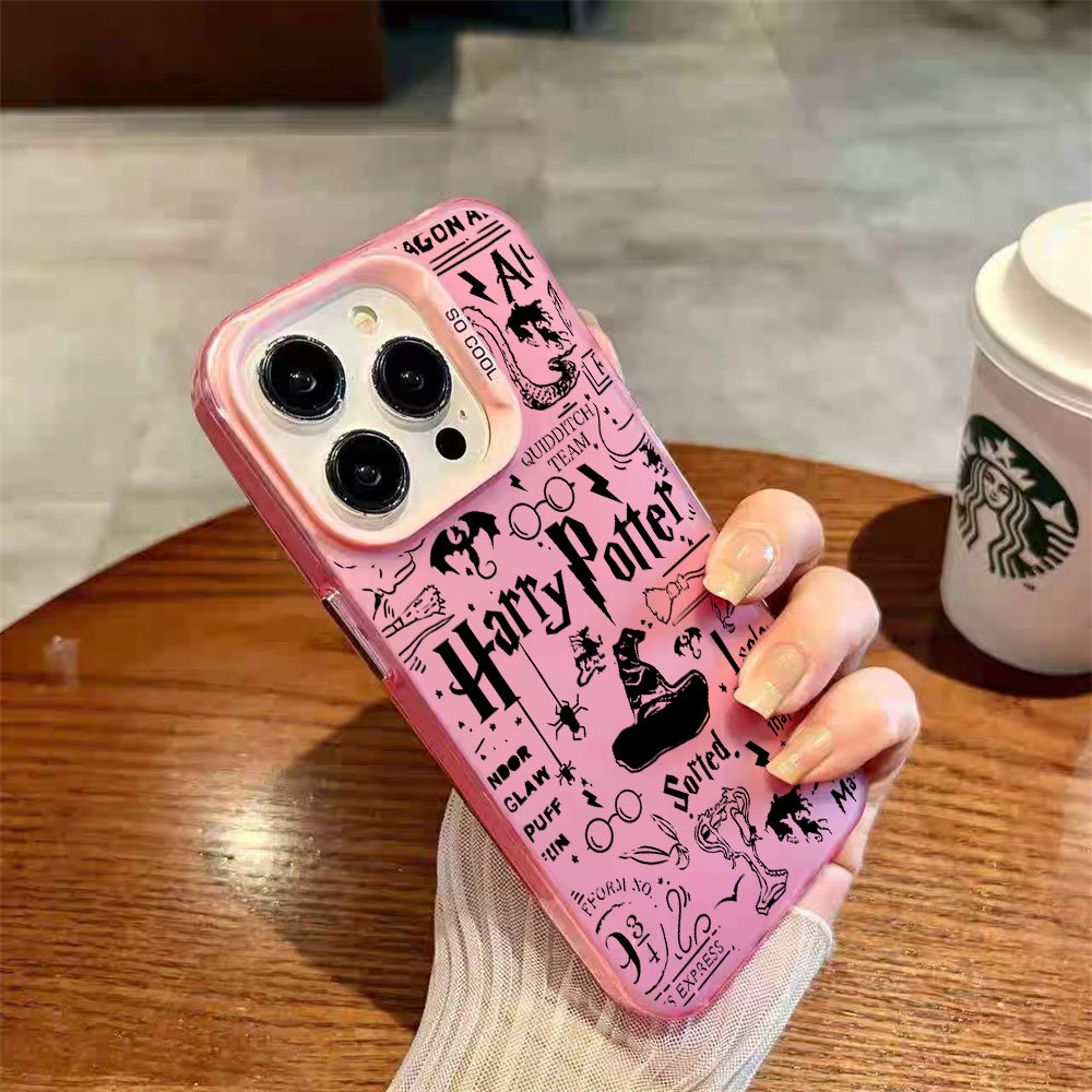 Capa Para Samsung A17 A07 A16 A15 A05 A35 A55 A54 A34 A23 A53 Elementos De Bruxaria Mágica Luxo IMD PENGWEI