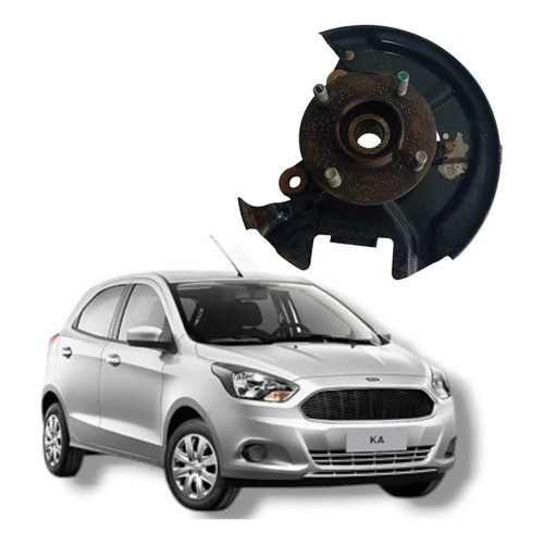 Montante Manga Eixo Dianteiro Esquerdo Ford Ka 1.0 2017