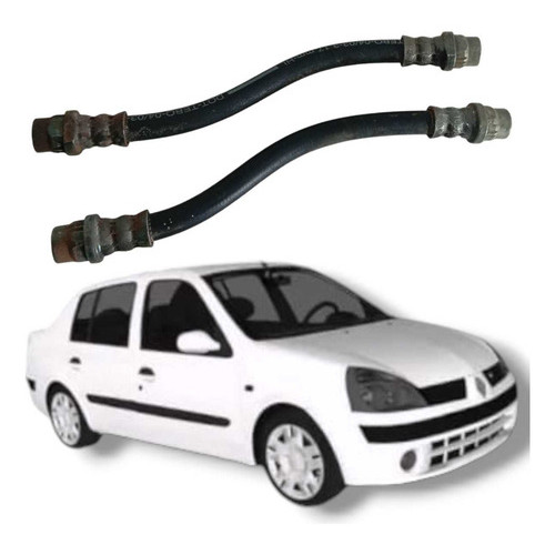 Par Flexível Freio Traseiro Renault Clio Megane 1.0 2004