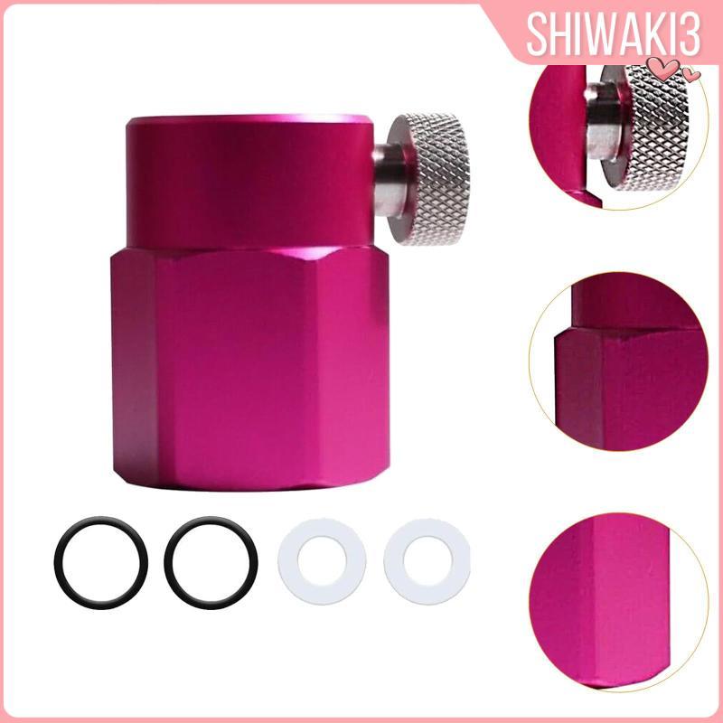 [Shiwaki3] Adaptador De Conexão Rápida De CO2 De Metal Cilindro Durável Conector Peça De Reposição Para Fabricante De Ág