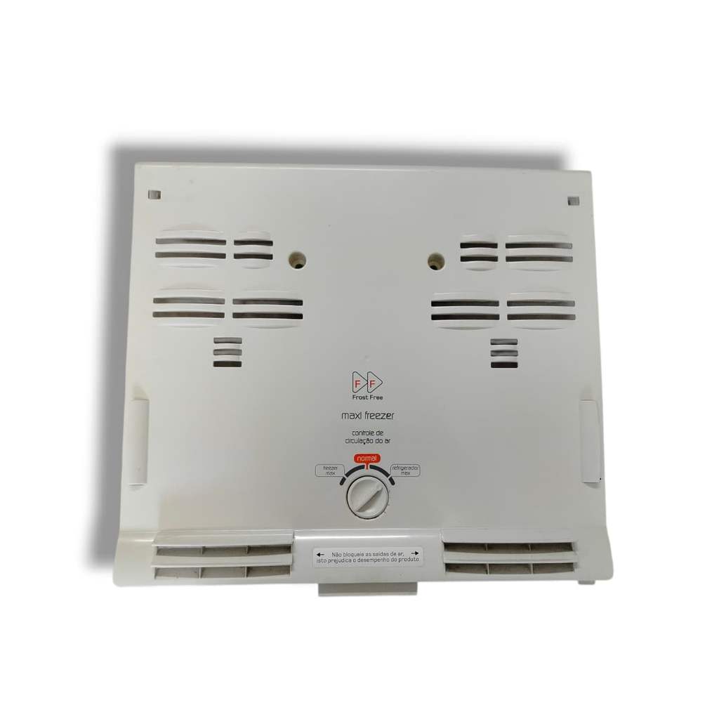 Capa Frontal com Botão Geladeira Brastemp Brm39 W10896239