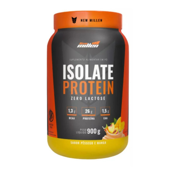 Isolate Protein Sabor Pêssego e Manga New Millen 900g