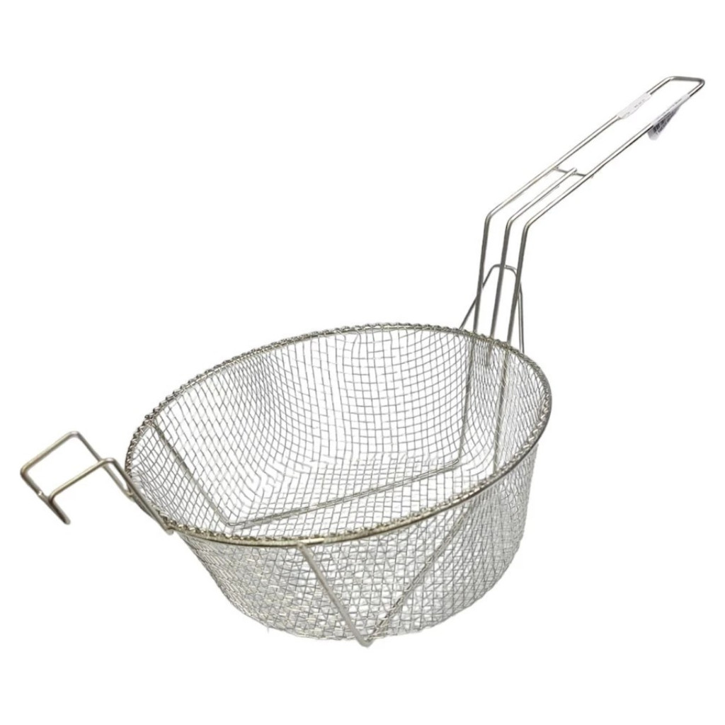 Cesto Peneira Fritura Salgados Fritadeira Reforçada 24cm