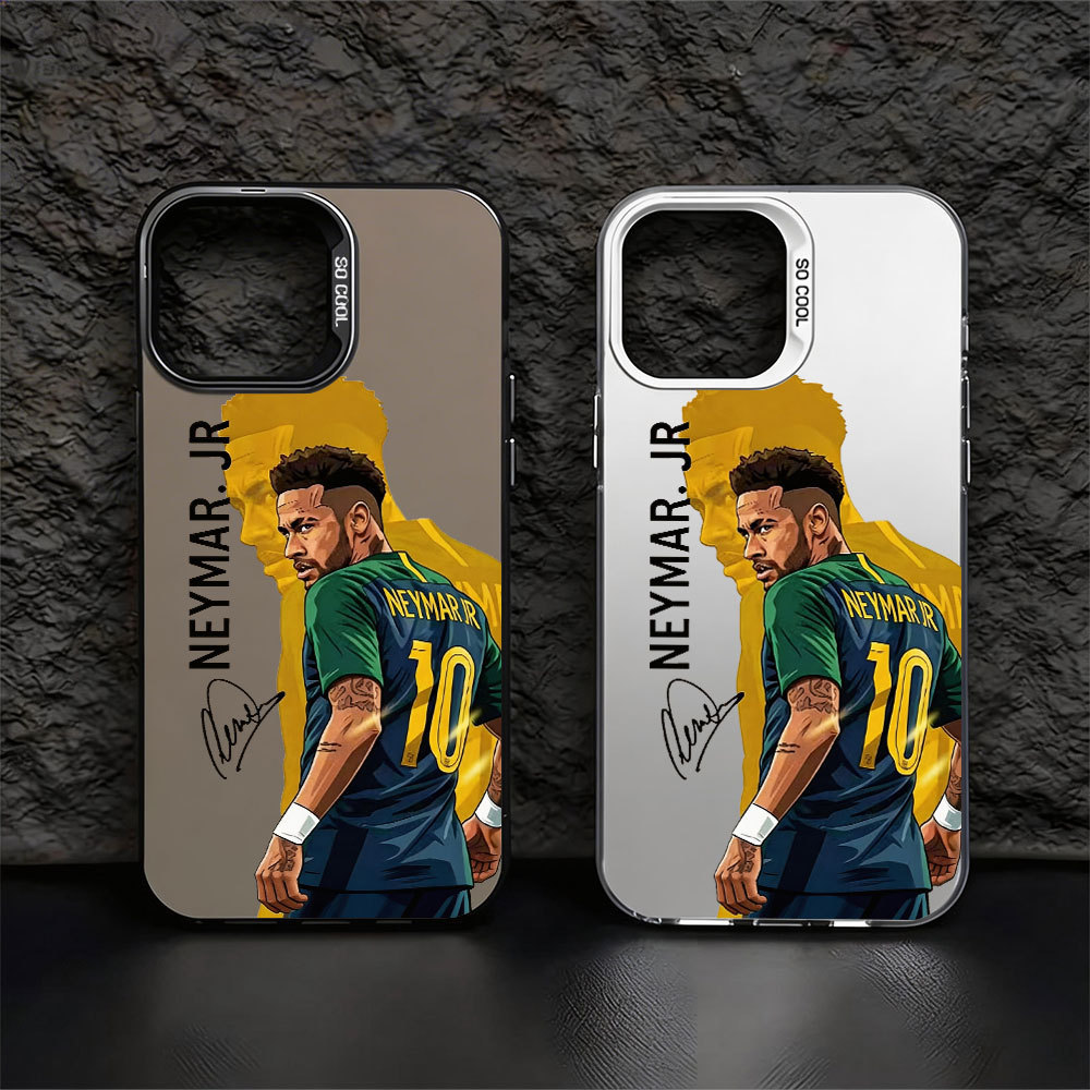 Capinha de Neymar, estrela do futebol  Adequado Para iPhone 17 11 12 13 15 14 16 Pro Max XR XS Max Capa TPUchoque