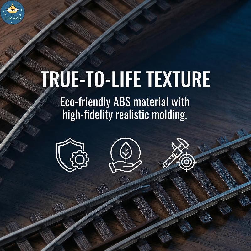 PLUMHOME HO Escala Modelo Trem Tra Para Layout E Cenário Ferroviário De Mesa De Areia Em Miniatura De Proporção 187 .