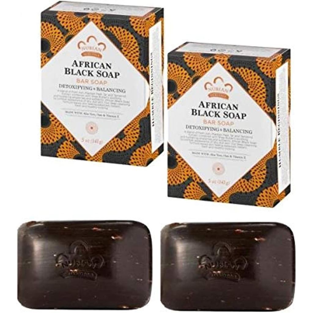 Sabonete em Barra, African Blk com Al, 5 oz (Pacote com 2)