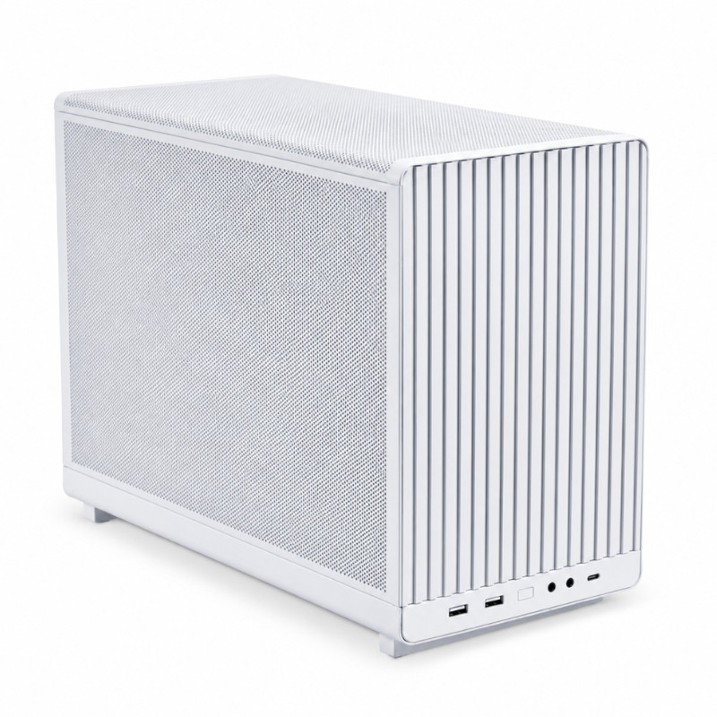 Gabinete Gamer Lian Li A3 S/Fan S/Fonte Micro ATX 26.3L Branco - A3-MATX