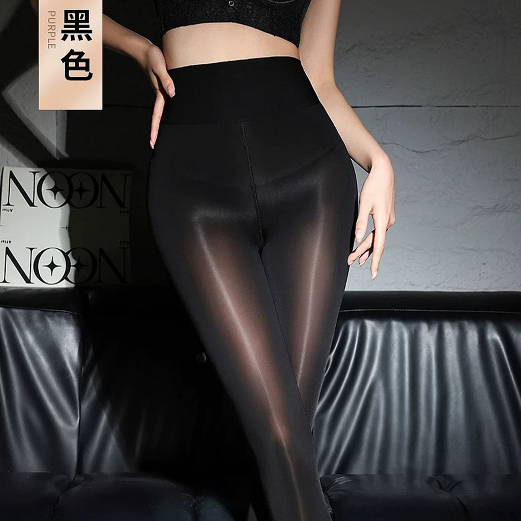 8D brilhante feminino Oversized melancia tenda cavalo óleo meias graxa Sexy máscara de seda grau Anti-S
