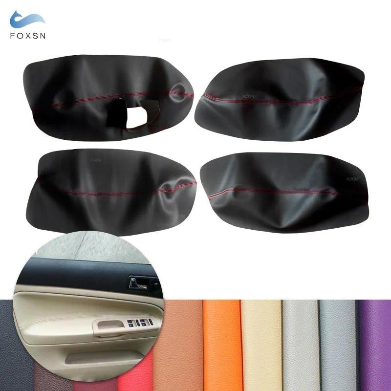Interior Do Carro Maçaneta Da Porta Painel Braço Microfibra Capa De Couro Para VW Passat B5 1998 1999 2000 2001 2002 200