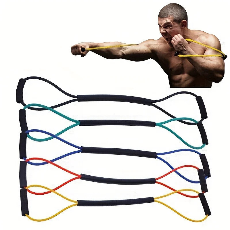 1 peça Sanda Muay Thai boxe treinamento corda elástica ar greve velocidade resistência ao chute externo SAH