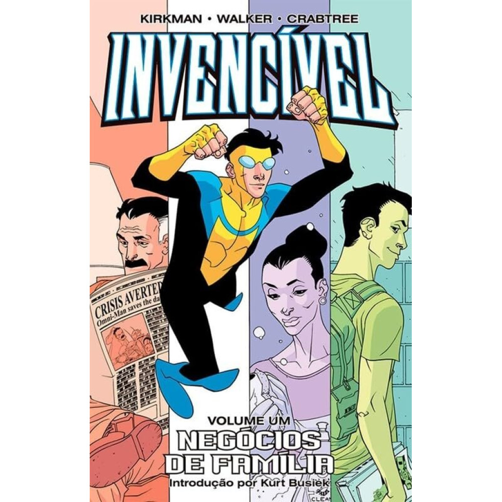 INVENCÍVEL VOL. 01 — NEGÓCIOS DE FAMÍLIA em Oferta na Shopee