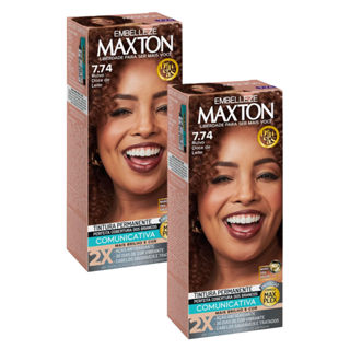 Kit 2 Tintura Maxton Creme Ruivo Doce De Leite 7.74 em Oferta na Shopee