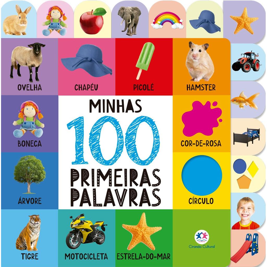 Minhas 100 Primeiras Palavras | Monique D Orazio em Oferta na Shopee