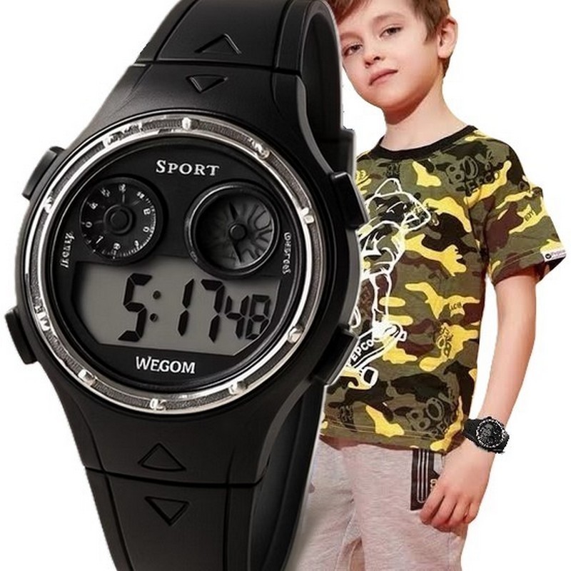 Relógio Digital Infantil Unisexx Moderno e com LED - Pronta Entrega!