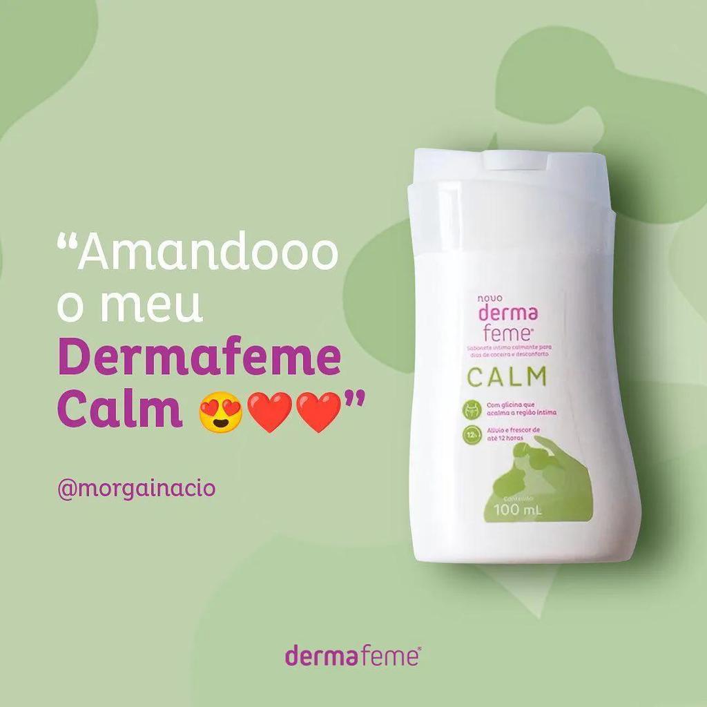 DERMAFEME Calm Sabonete Líquido Íntimo Ação Calmante 100ml
