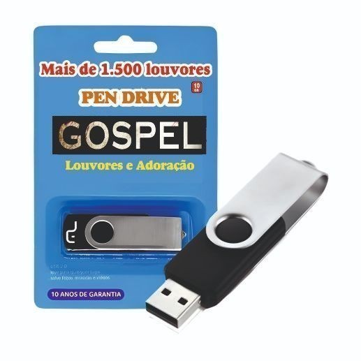 Pendrive com Musicas Gospel: Onde Comprar | BuscaProdutos