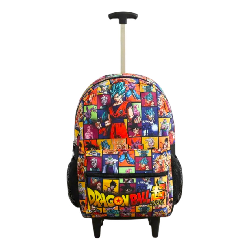 Mochila Dragon Ball Z Rodinhas Bolsa Infantil Escolar Goku