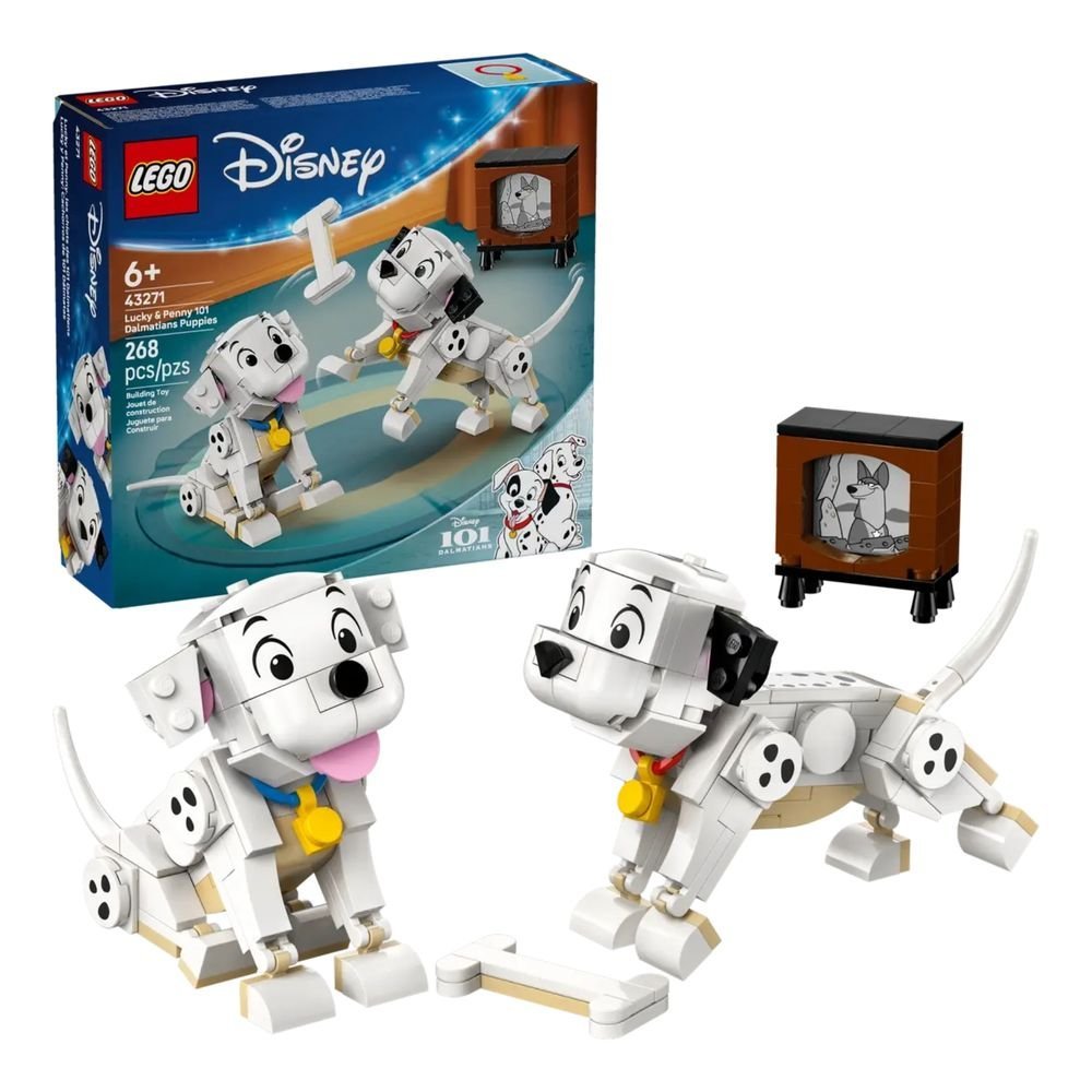 Lego Disney 101 Dálmatas Lucky & Penny 43271
