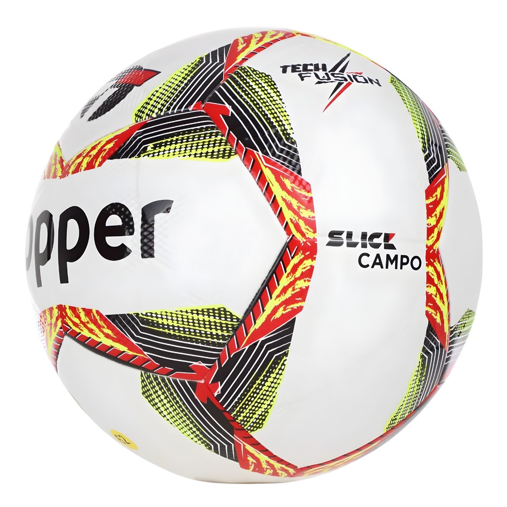Kit Bola de Futebol de Campo Topper Slick 24 + Bomba de Ar