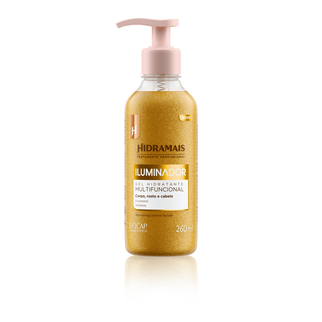 Imagem Iluminador Multifuncional 260ml | Corpo, Rosto e Cabelo