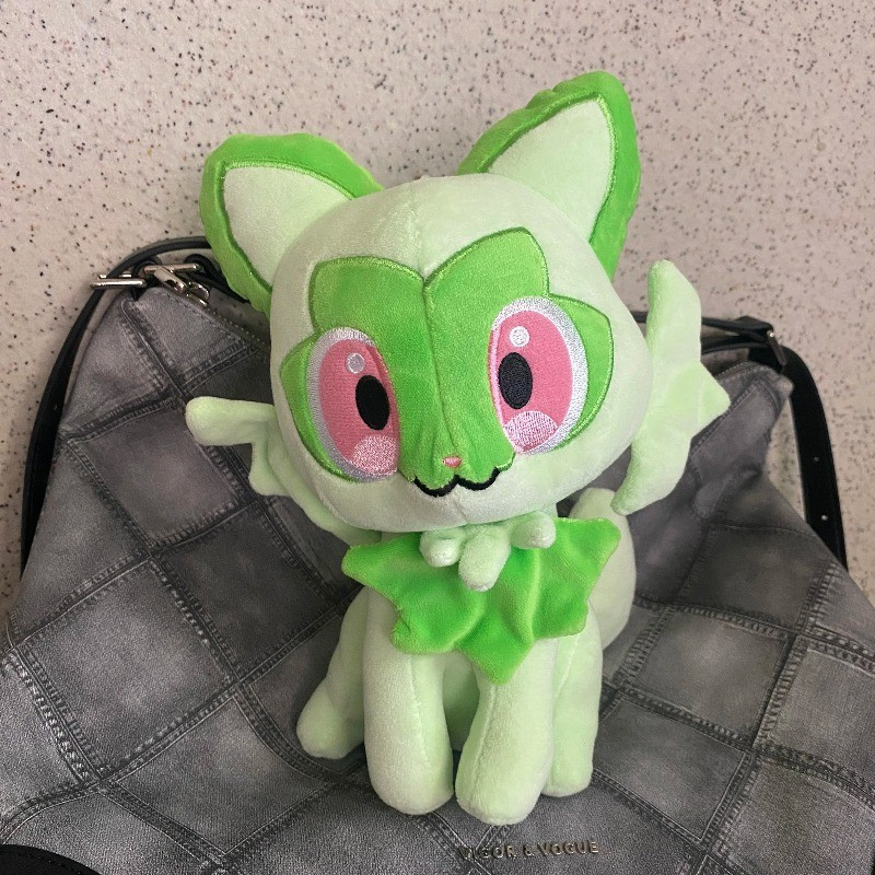 Pokemon Pelúcia Pikachu Sprigatito Mew Celebi Plushies Fuecoco Elekid Quaxly Brinquedos Hobbies Coleção De Crianças Pres