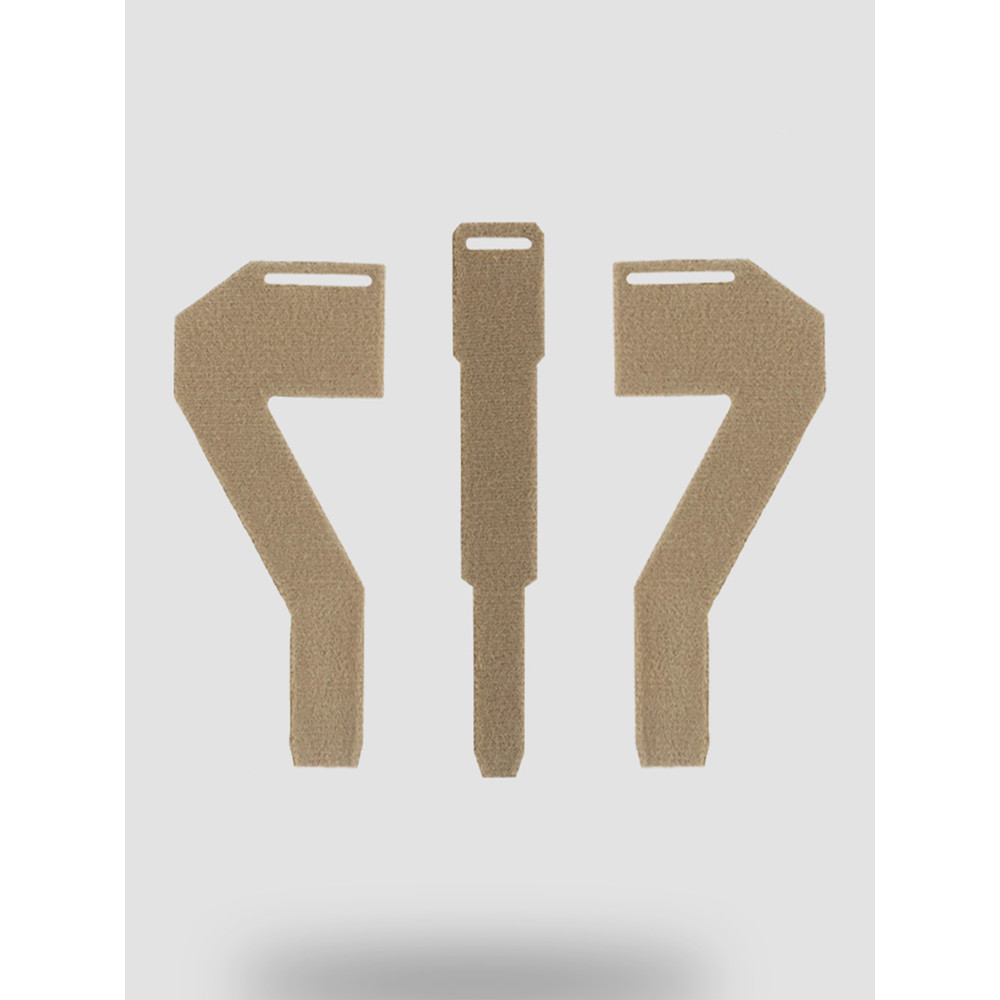 Adaptador de cintura tático sistema molle Velcro esquerda direita ajustável inclinação adaptador adesivo kit de ferramen
