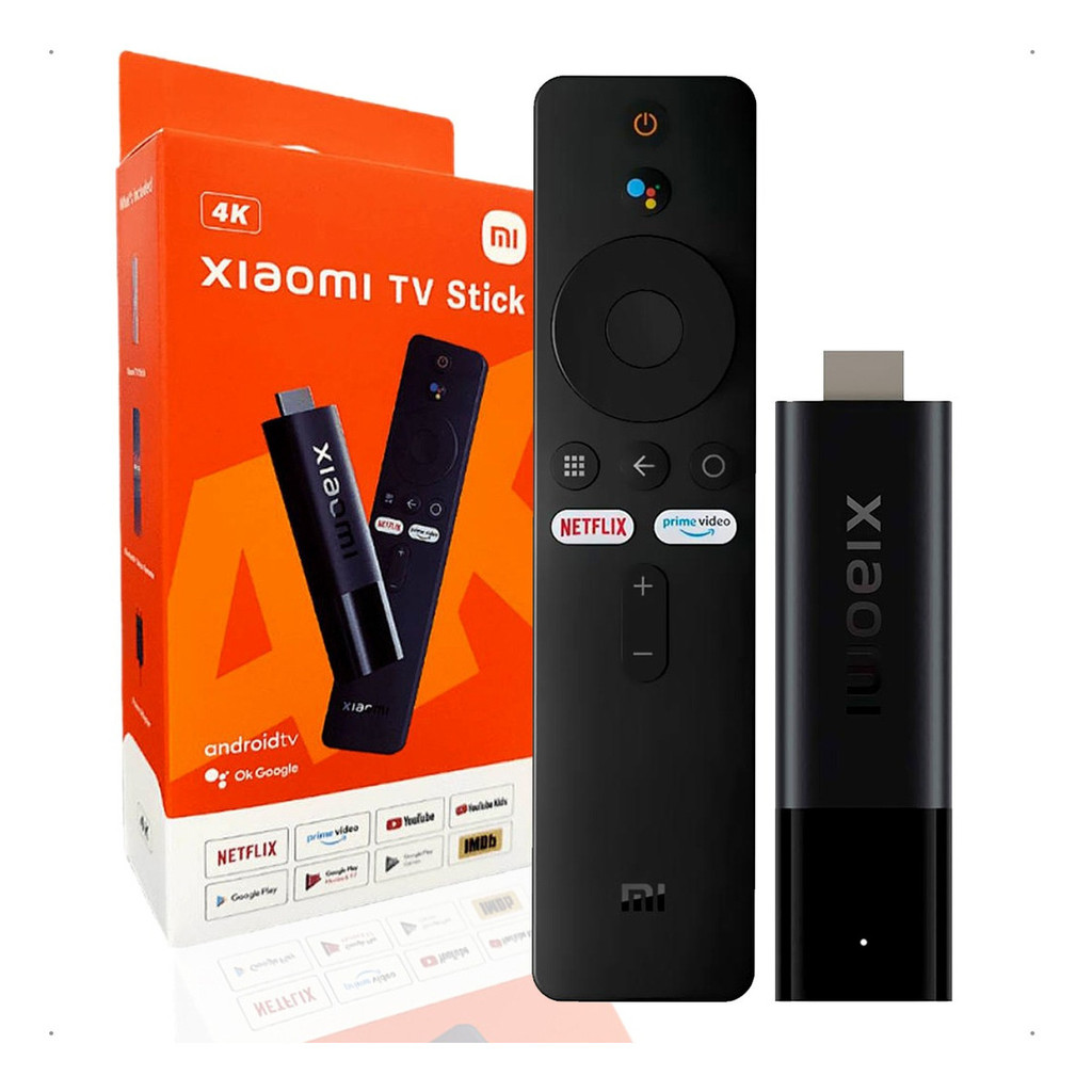 Xiaomi Mi Stick TV 4K Original com Controle de Voz