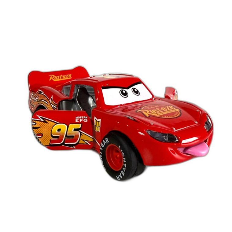 Carrinho Relâmpago McQueen Ferro Com Fricção Miniatura