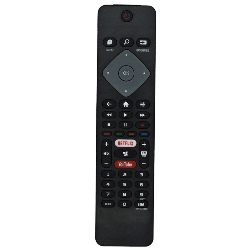 7721 Controle Remoto para TV Philips Smart LED LCD 50PUG6654 / 55PUG6654 / 58PUG6654