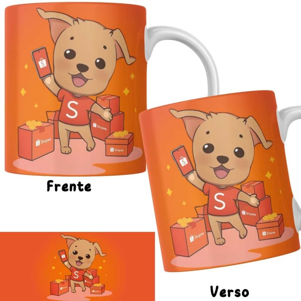 Caneca personalizada do shopito shopee mais vendidos alta qualidade anime nerd geek café da manhã