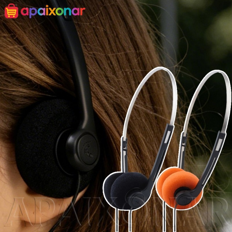 [Happt] Fones De Ouvido Intra-Auriculares Retrô-Suporte Para Fotos De CD Player-Fone Mp3 Walkman Nostálgico Dos Anos 80