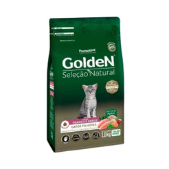Ração Golden Seleção Natural Gatos Filhotes Frango 1kg Premier Pet