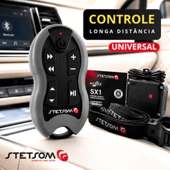 Cor De Grafite Com Controle Remoto De Longa Distância Stetsom