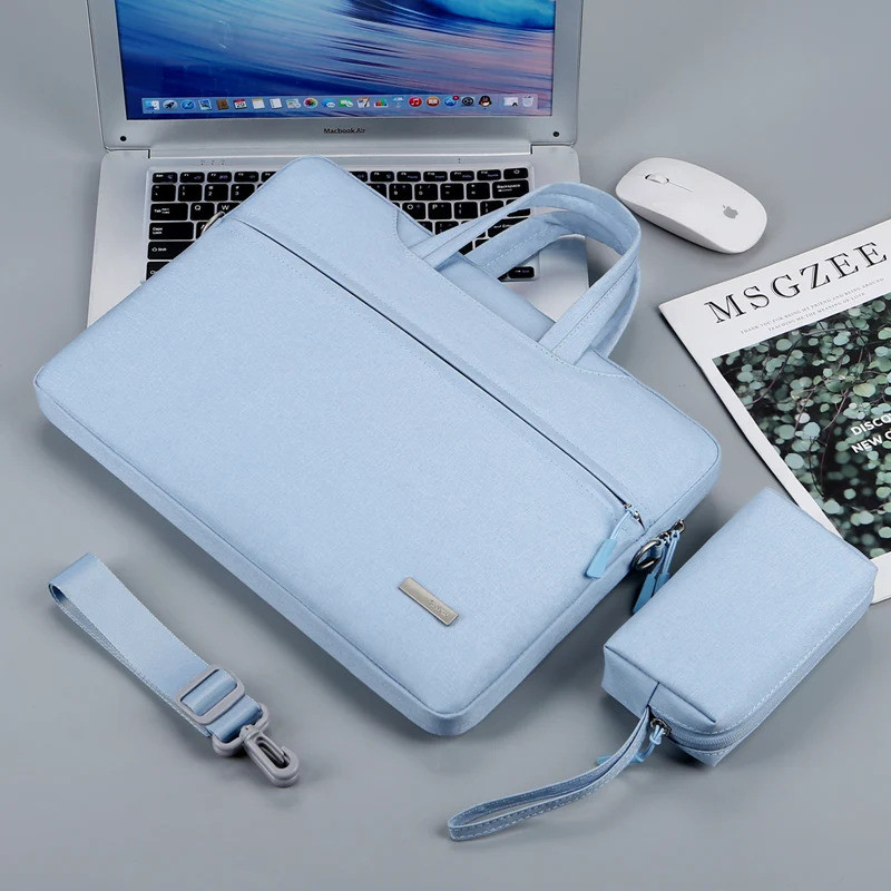 Bolsa Para Laptop 13.3 15.6 14 Polegadas , À Prova D'água , Capa Notebook , Macbook Air Pro 13 15 , De Ombro Computador